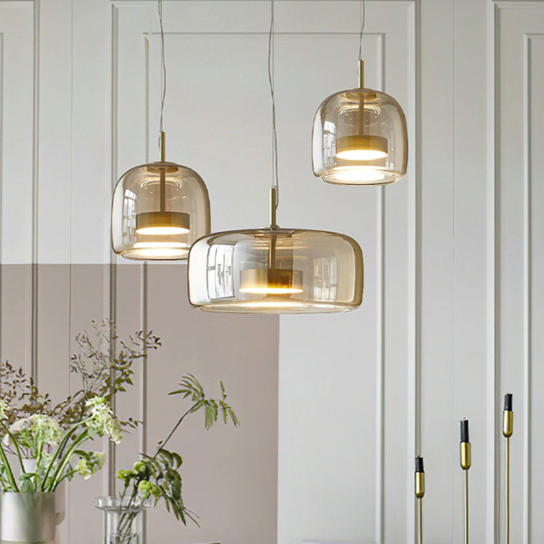 VintageGlow - Retro LED Pendant Light for Stylish Interiors