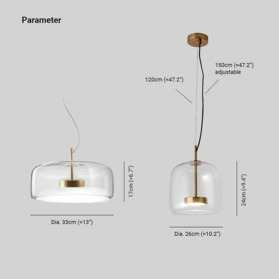 VintageGlow - Retro LED Pendant Light for Stylish Interiors