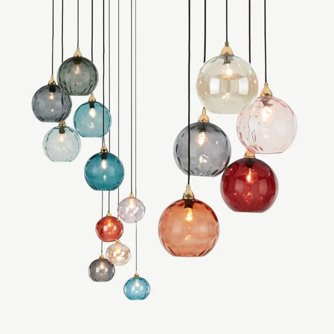 ClusterGlow - Elegant 3-Light Pendant for Ambient Lighting