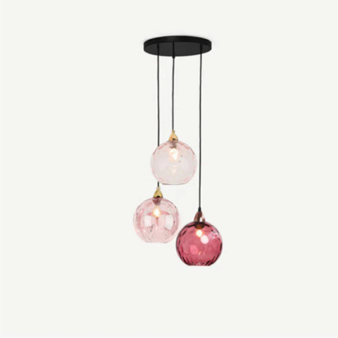 ClusterGlow - Elegant 3-Light Pendant for Ambient Lighting