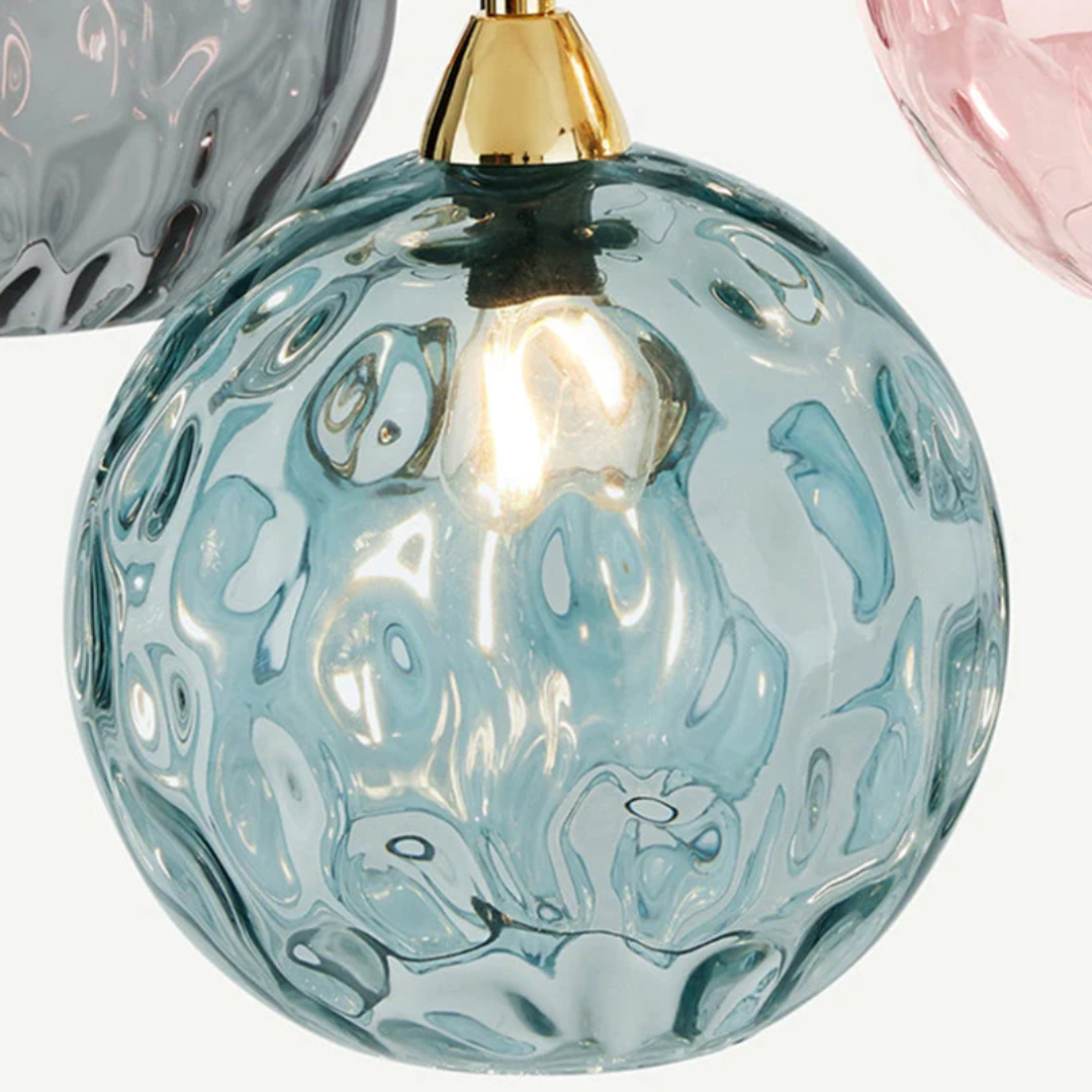 ClusterGlow - Elegant 3-Light Pendant for Ambient Lighting
