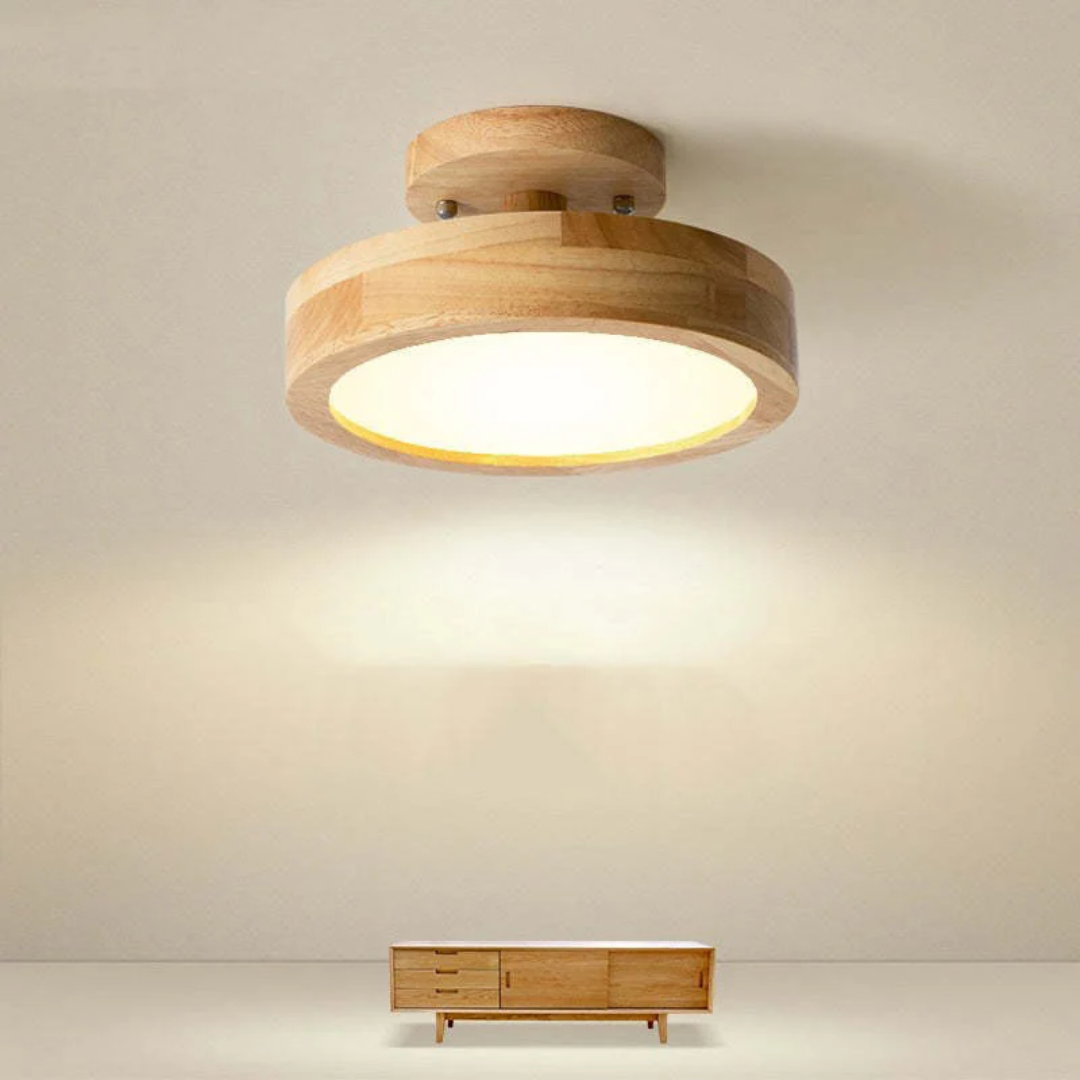 NovaGlow - Modern LED Ceiling Lamp with Adjustable Light Colors