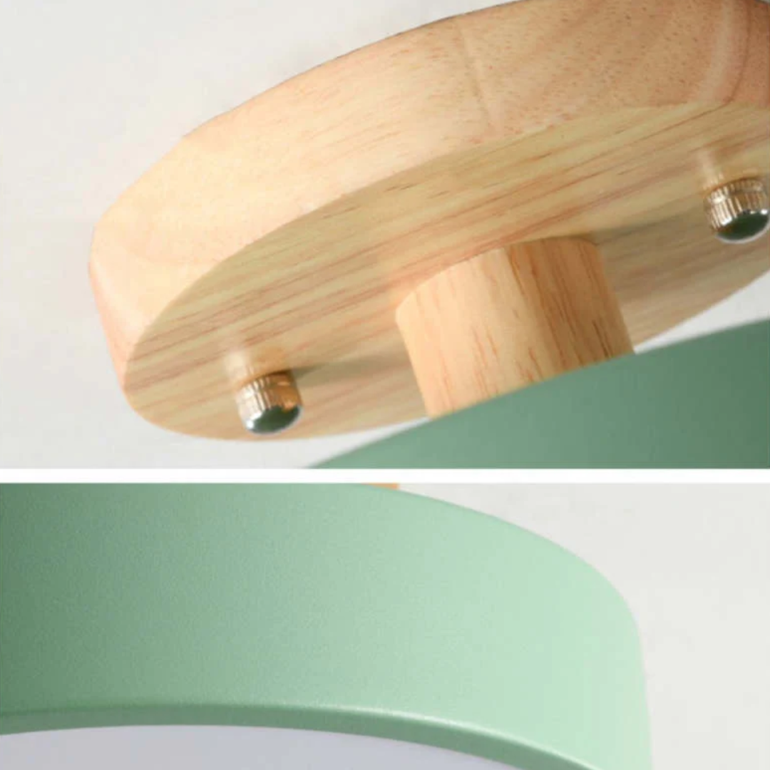 NovaGlow - Modern LED Ceiling Lamp with Adjustable Light Colors
