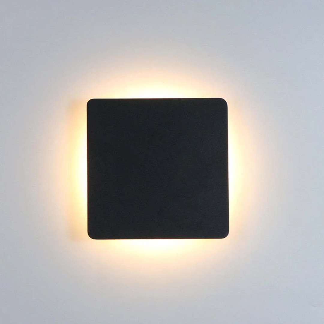 ZenithGlow - Sleek LED Wall Light for Modern Outdoor Spaces