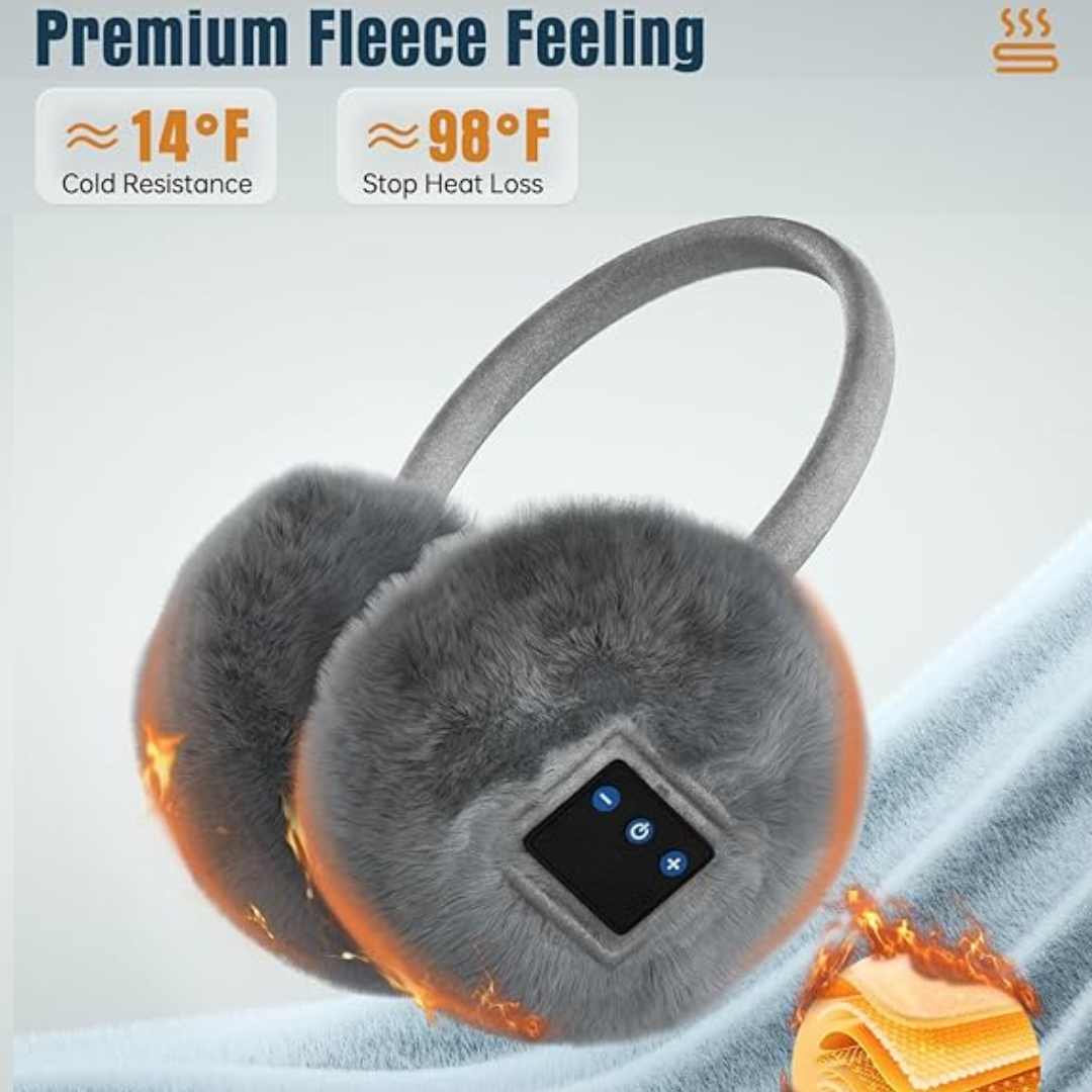 CozyGrooves - Warm Bluetooth Ear Warmers for Winter