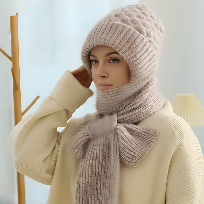 CozyWind - Beanie & Scarf Set for Cozy Winter Style