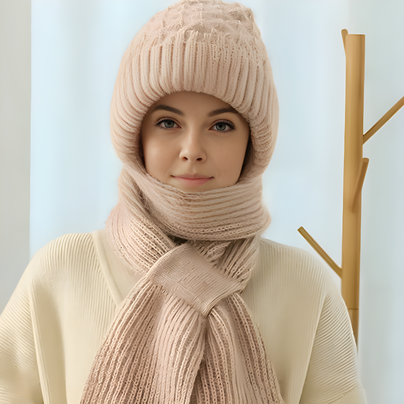 CozyWind - Beanie & Scarf Set for Cozy Winter Style
