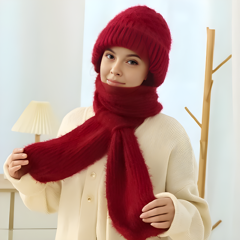 CozyWind - Beanie & Scarf Set for Cozy Winter Style