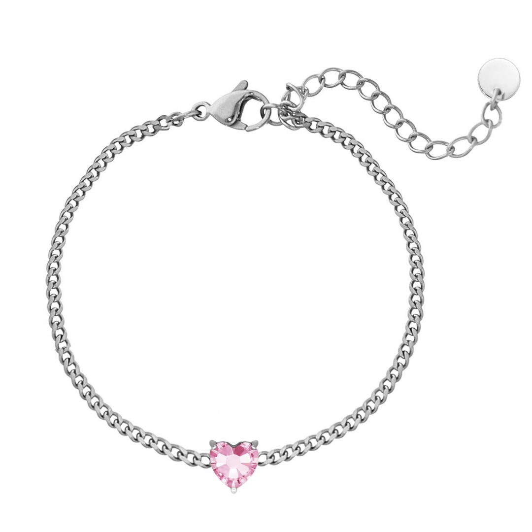 Heart Birthstone Bracelet - A Unique and Meaningful Accessory