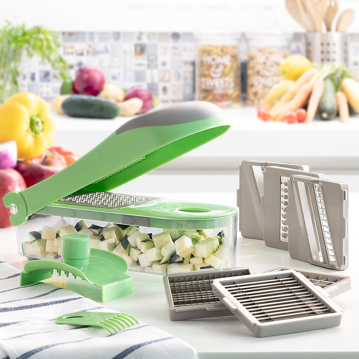MultiChop - Stylish Vegetable Chopper & Grater Set