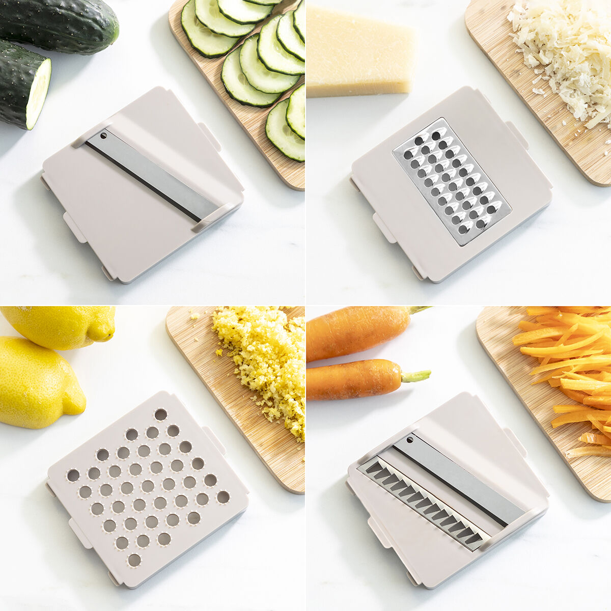 MultiChop - Stylish Vegetable Chopper & Grater Set
