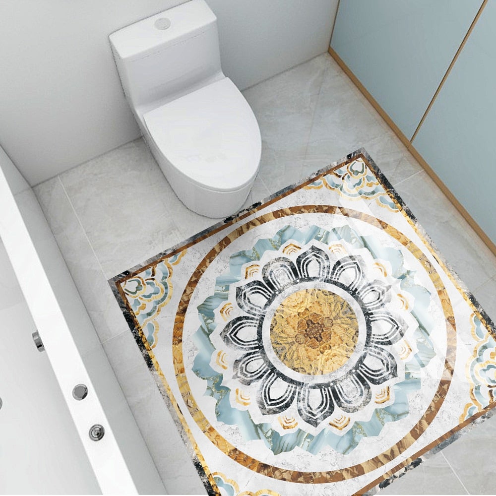 DesignFloor Stickers - Vintage-Style Floor Decal for Any Room