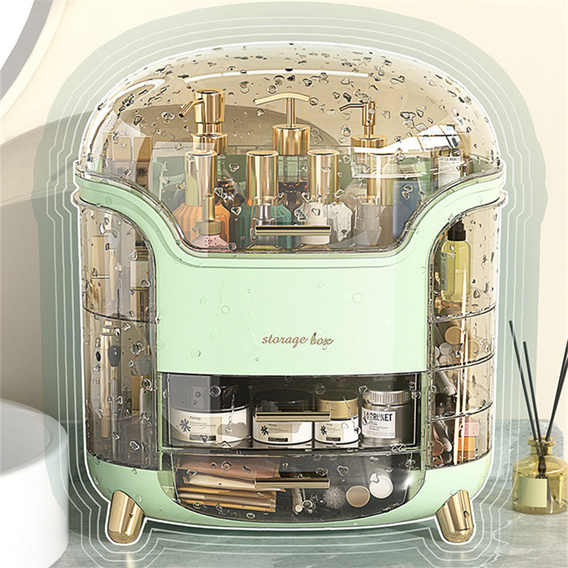 BeautyEssence Organizer - Stylish Makeup Storage for a Tidy Vanity