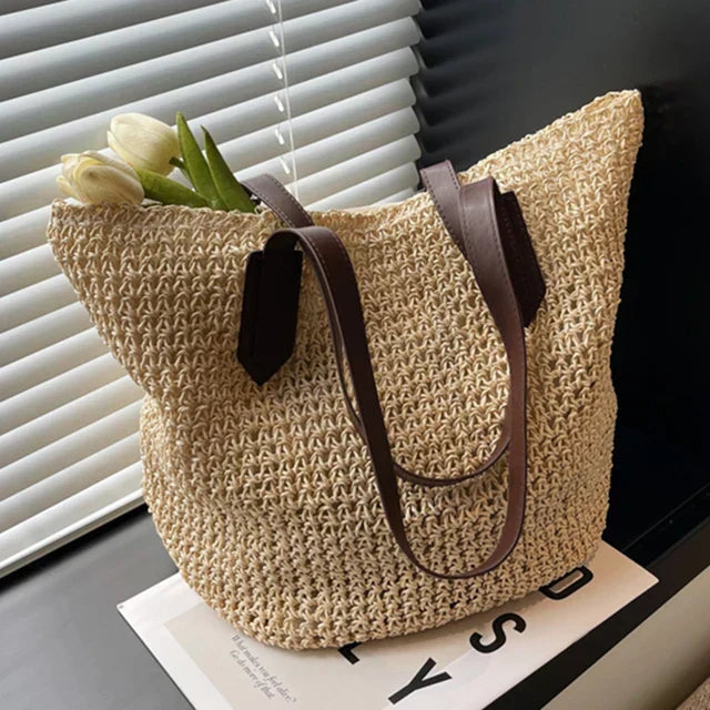 SunWeave Bag - Luxe Bohemian Women's Shoulder Bag