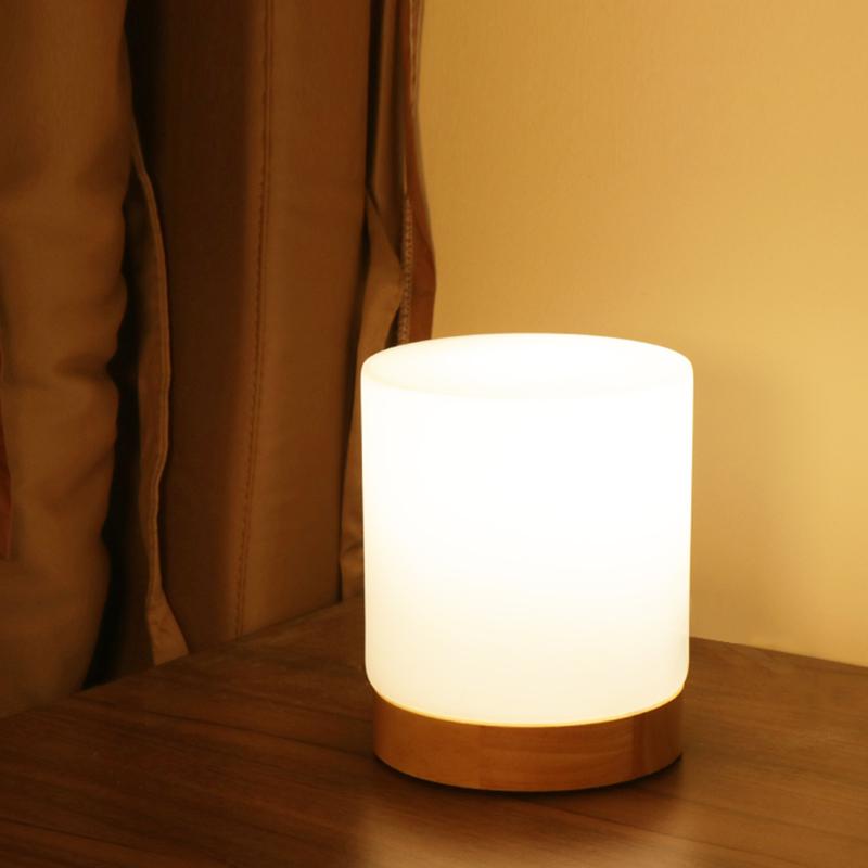 Pivane - Elegant Glass Touch LED Table Lamp