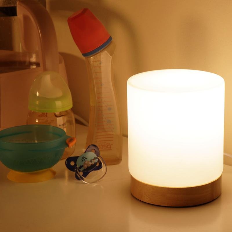 Pivane - Elegant Glass Touch LED Table Lamp