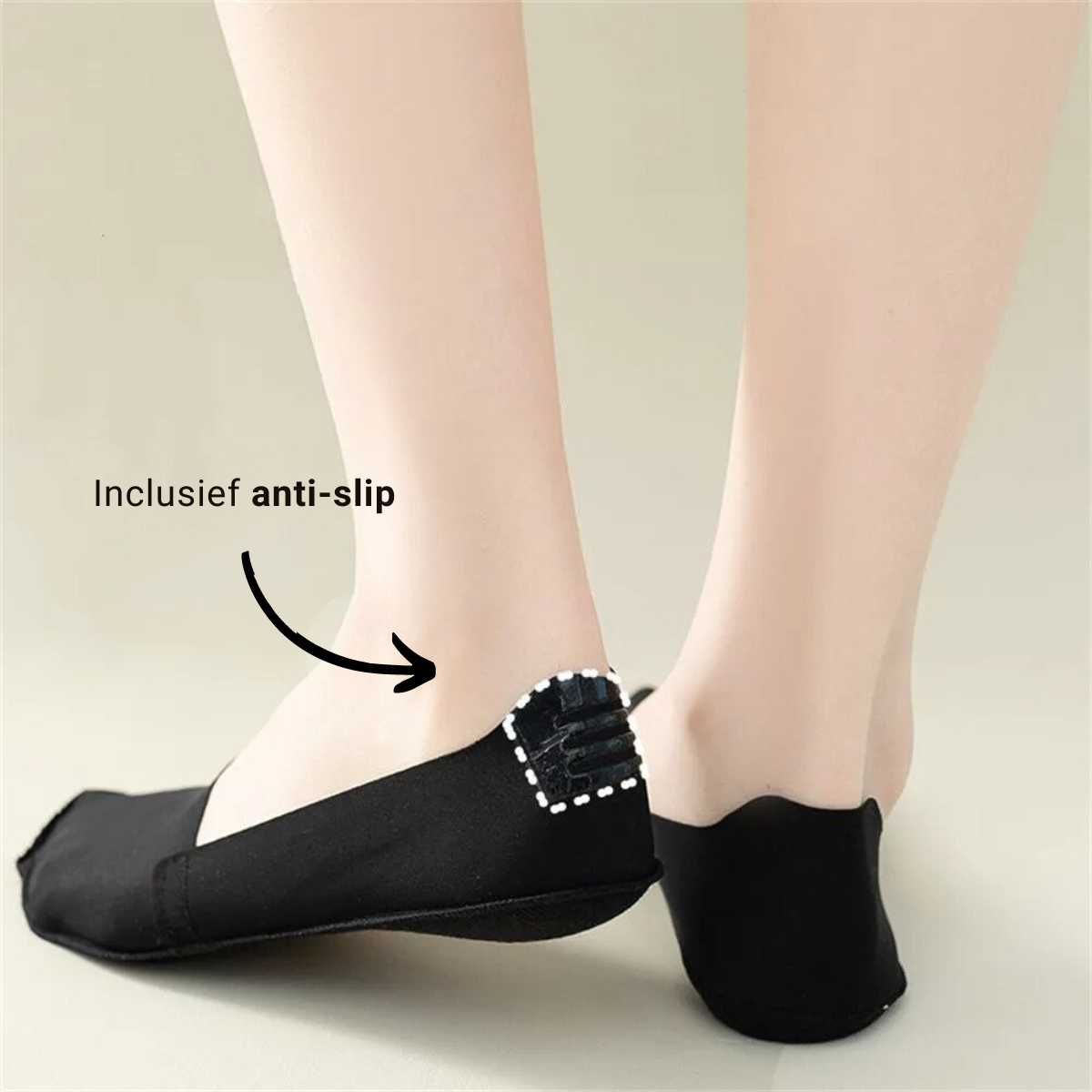 Gripp - No-Slip Cotton Ankle Socks