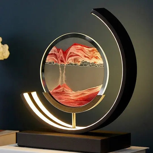 Kroshway - Calming Moving Sand Art Lamp
