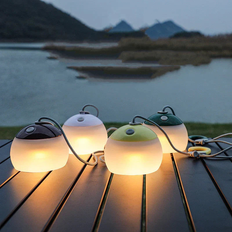 HeritageGlow - Retro Multifunctional Outdoor Lamp