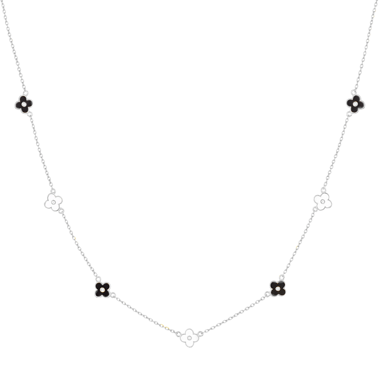 Lilliane - Graceful Floral Pendant Necklace