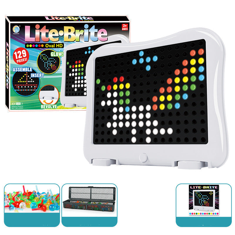 PixelArt Kids Set - Colorful 3D Art Kit for Kids