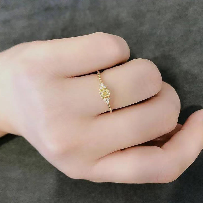 Dorwyn - Refined Natural Citrine Ring