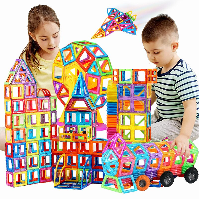 MagneticBlocks - Magnetic Building Blocks Set for Creative Kids