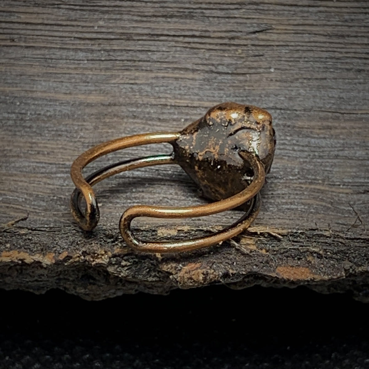 Cadria - Natural Raw Birthstone Ring
