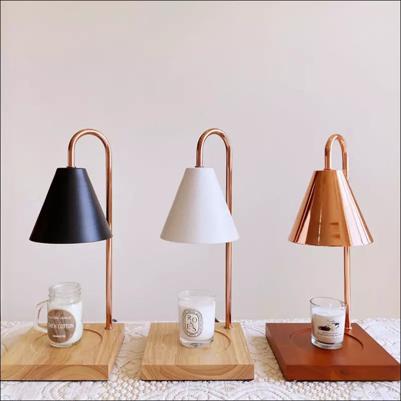 SophiaGlow - Stylish Candle Warmer Lamp for Cozy Ambient Lighting