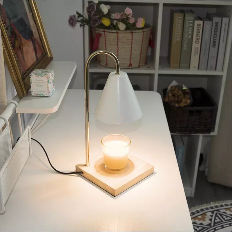 SophiaGlow - Stylish Candle Warmer Lamp for Cozy Ambient Lighting