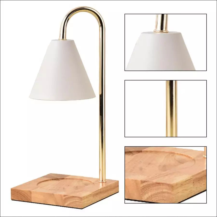 SophiaGlow - Stylish Candle Warmer Lamp for Cozy Ambient Lighting