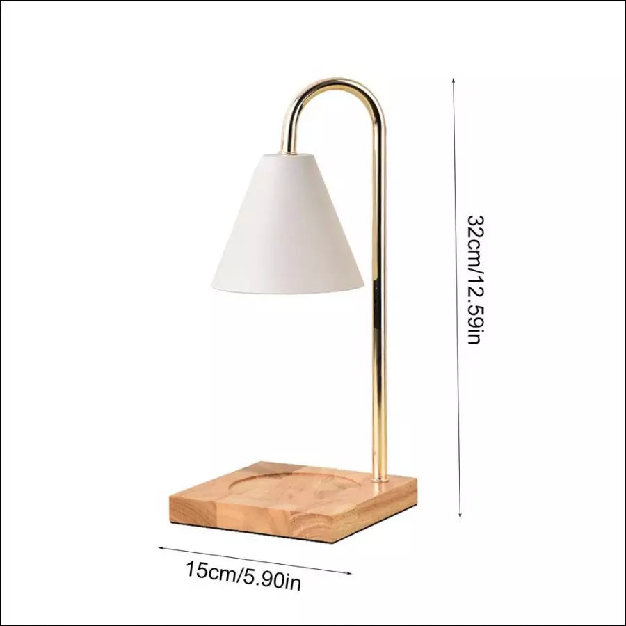 SophiaGlow - Stylish Candle Warmer Lamp for Cozy Ambient Lighting