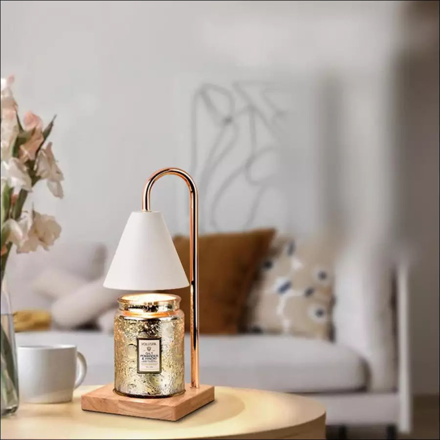 SophiaGlow - Stylish Candle Warmer Lamp for Cozy Ambient Lighting