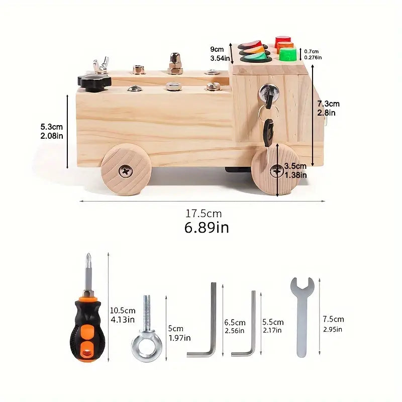 Divantree - Learn and Play Busy Board with Lights