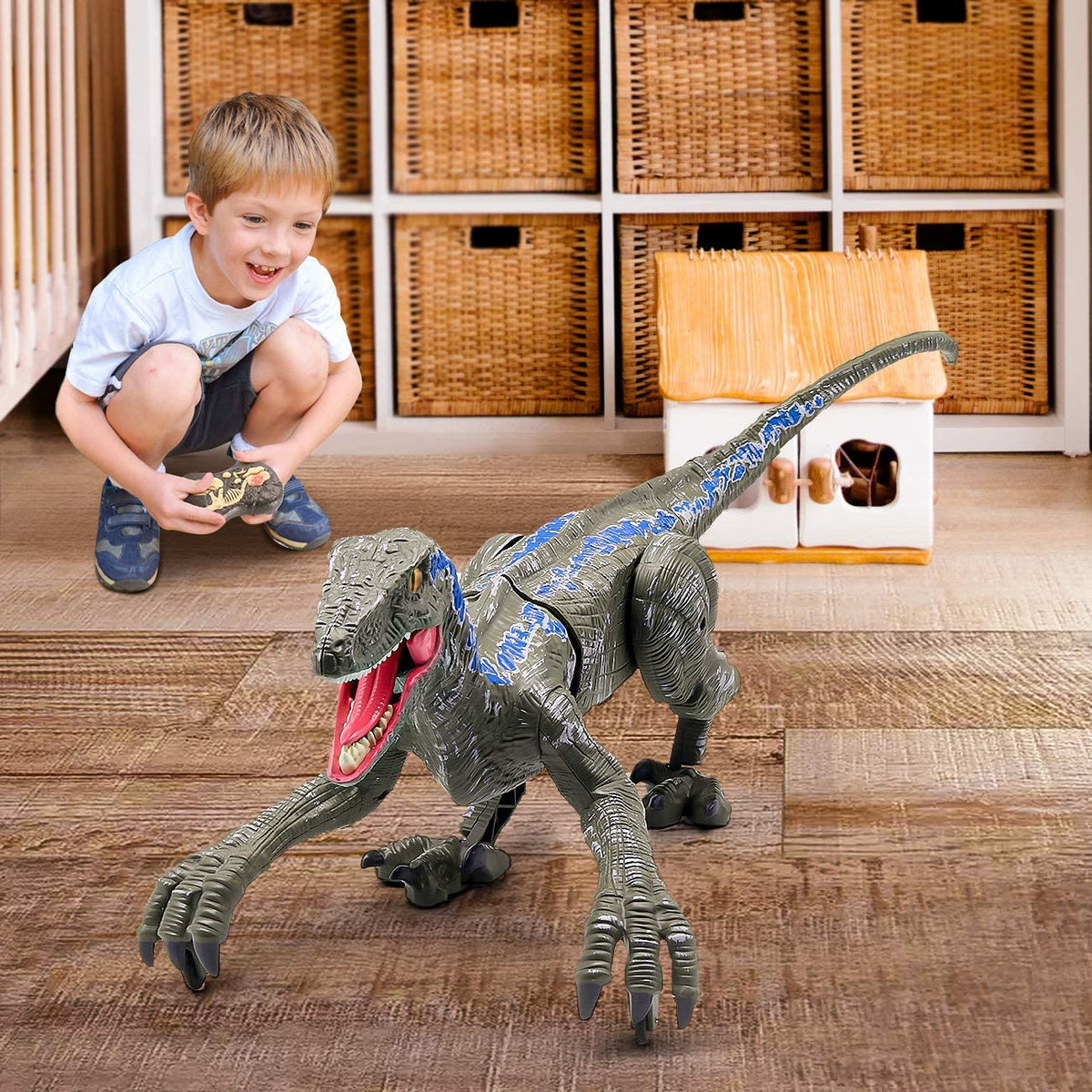 DinoMotion - Realistic Velociraptor with Remote Control