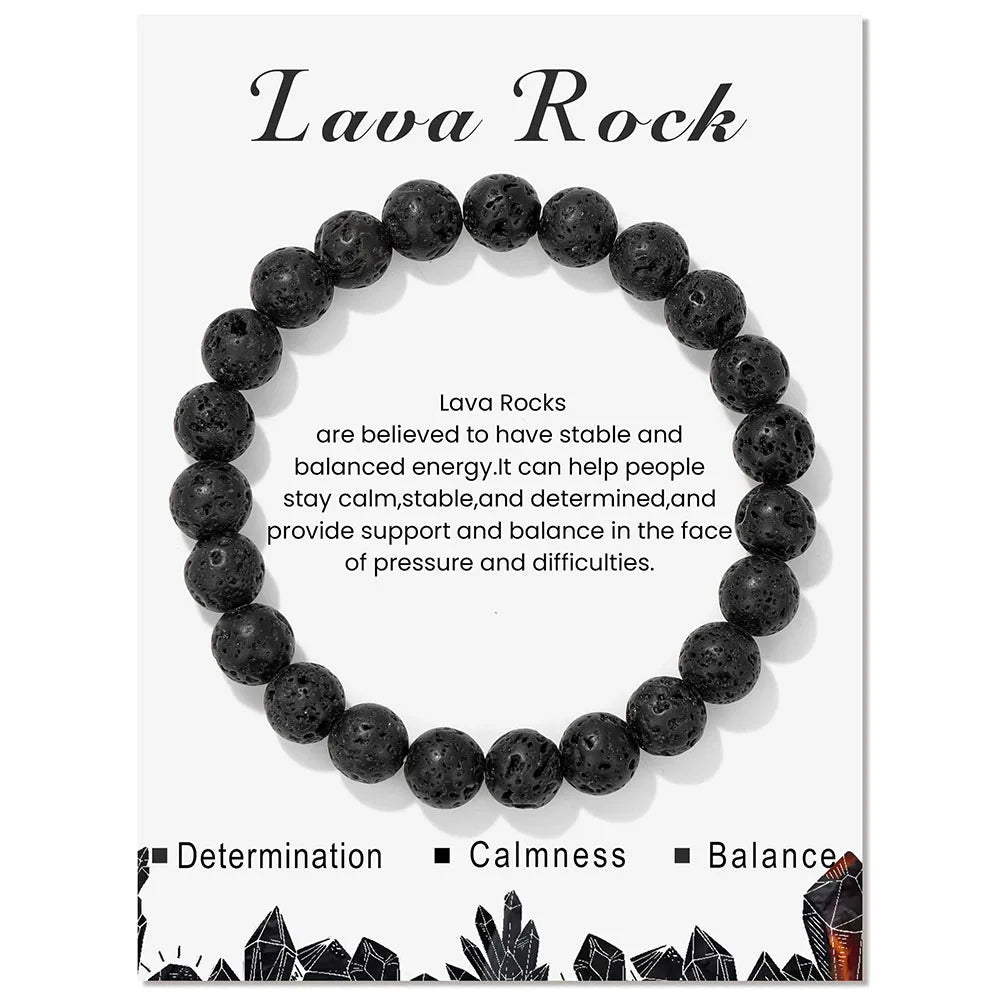 Fyneth - Natural Crystal Bracelet for Healing Energy