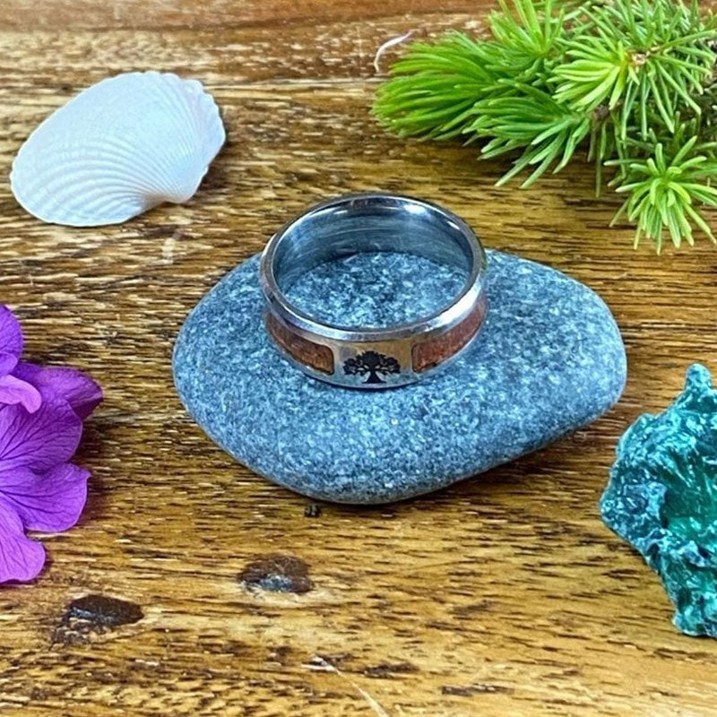 Talora - Stainless Steel Tree of Life Ring for Women