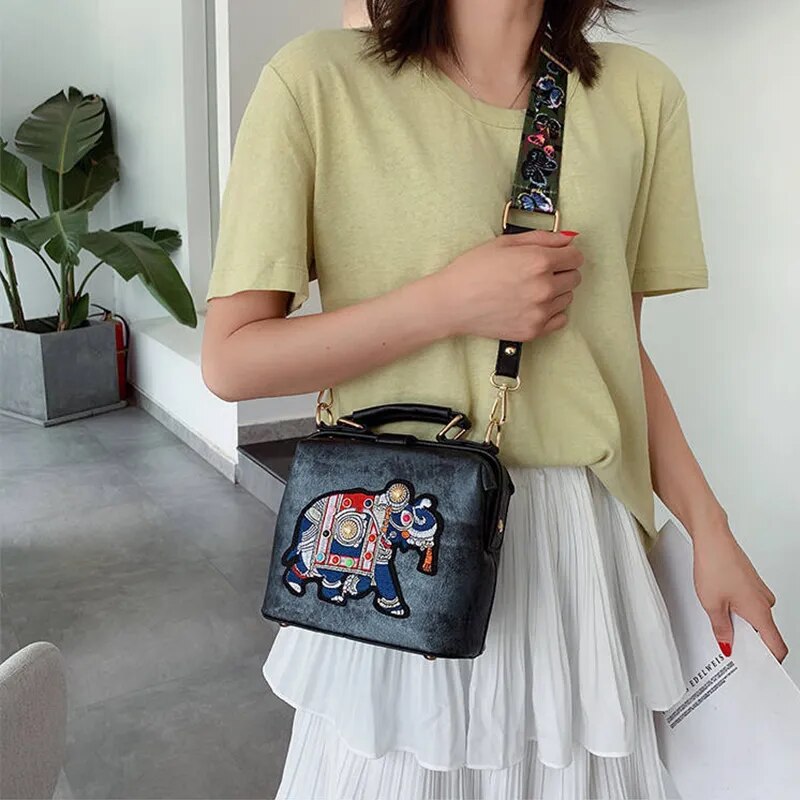RoxyBag - A Luxe Crossbody Bag with Unique Embroidered Style