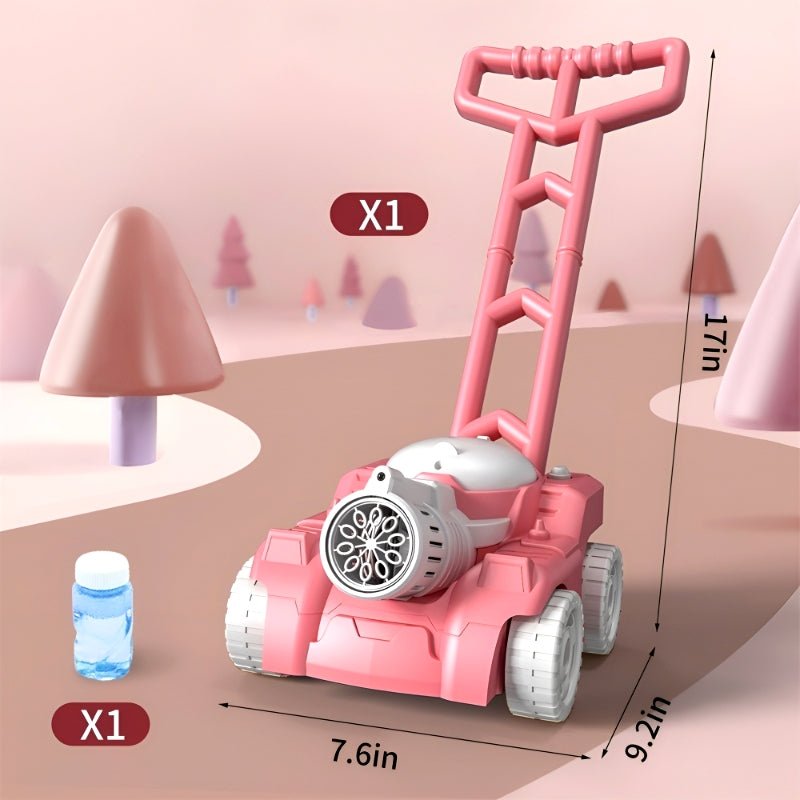BubbleCruise - Automatic Bubble Blowing Wagon for Outdoor Fun