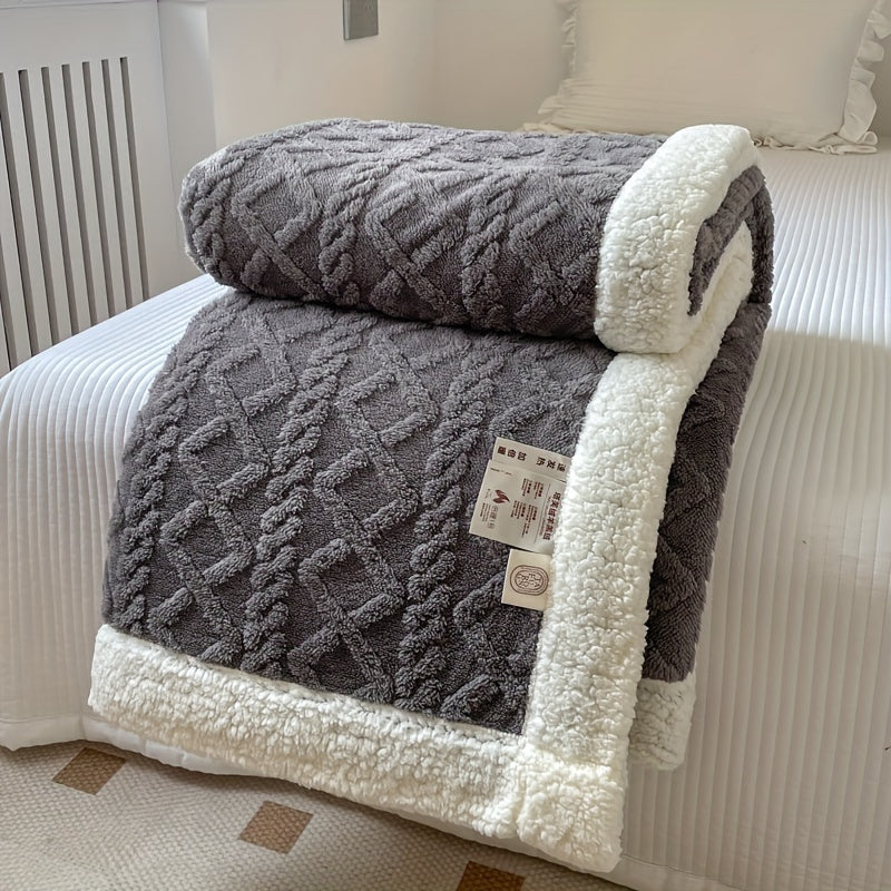 Weckfield - Soft Reversible Fleece Throw Blanket