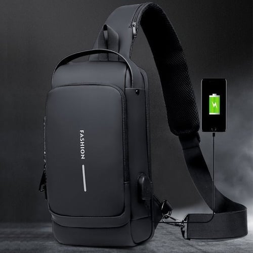 Fortalis - Anti-Theft Crossbody Bag with USB Charging Port