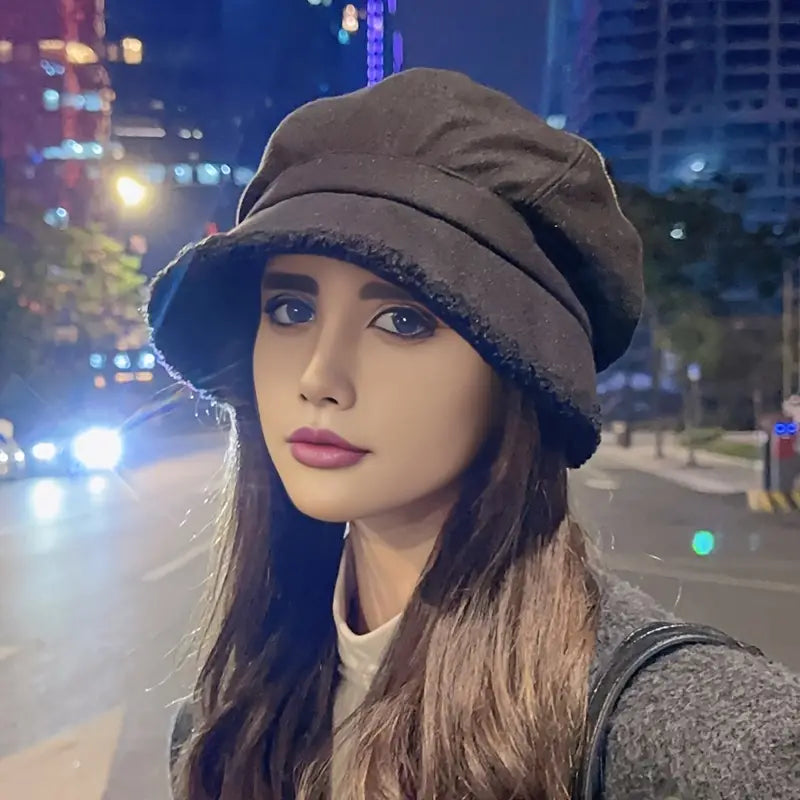 ChicPeak Bucket Hat - Trendy Women's Winter Hat