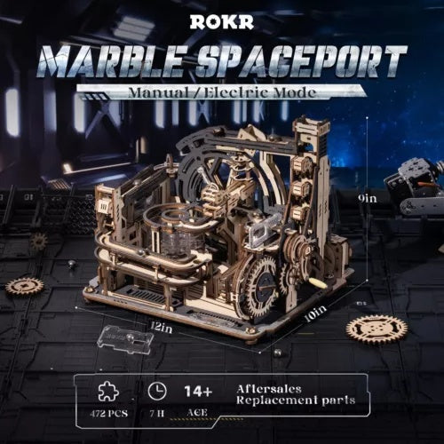 SpaceCraft 3D Puzzle - Electric Space Station Model Building Kit