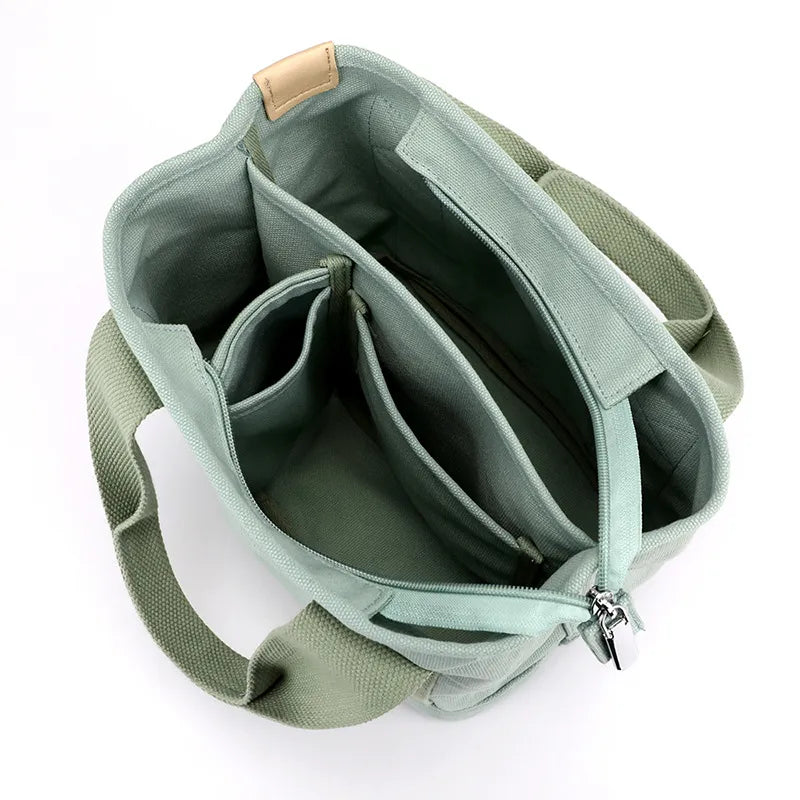 TrendyCarry Bag - Elegant Canvas Shoulder Bag for Women