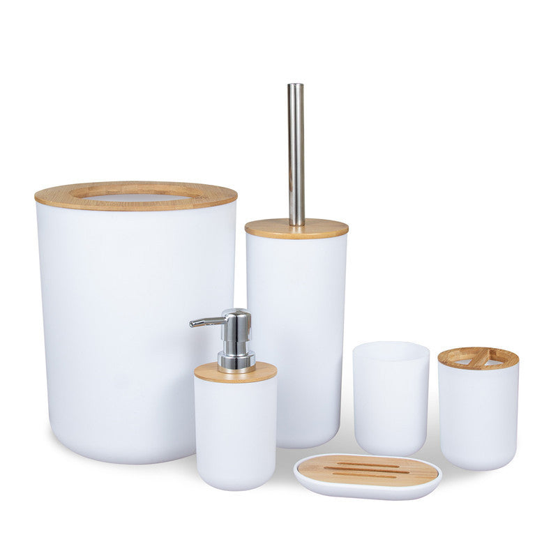 BoldEssence Set - Stylish 6-Piece Bathroom Accessory Set