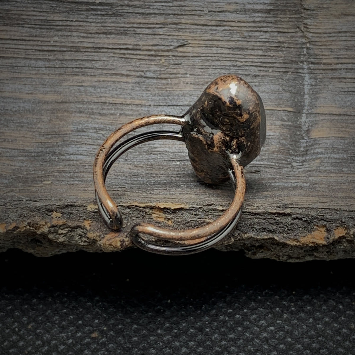 Cadria - Natural Raw Birthstone Ring