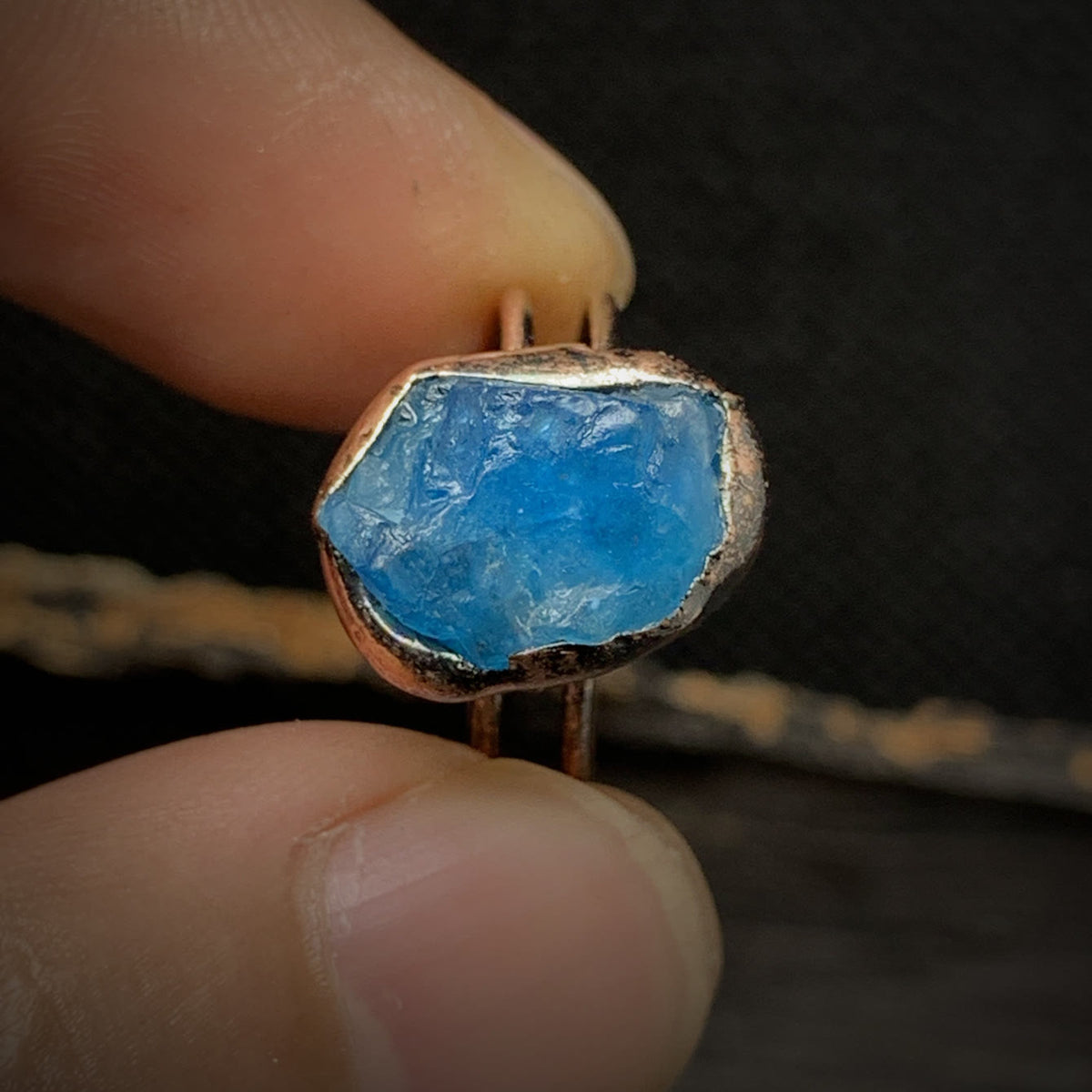 Cadria - Natural Raw Birthstone Ring