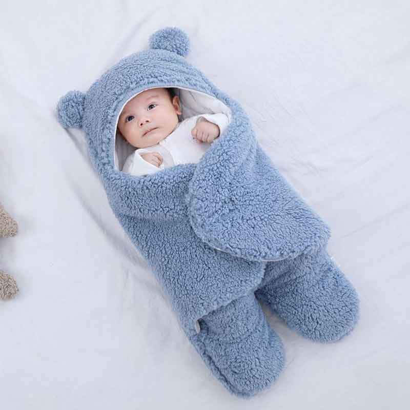 CosyCub - Soft Fleece Wrap Sleep Sack for Babies