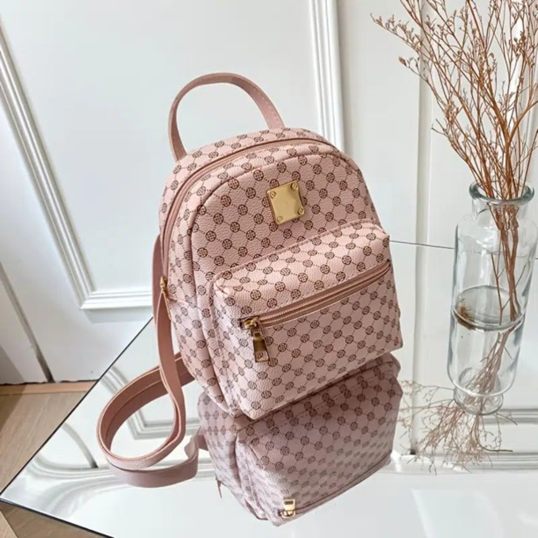 ChicCharm - Compact Fashion Backpack for Everyday