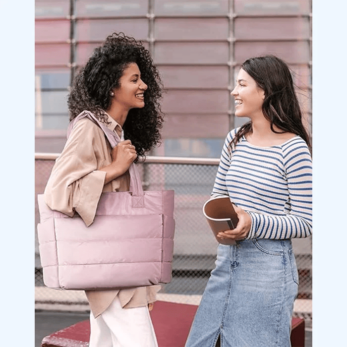 FlexiPuff Bag - Spacious and Modern Handbag